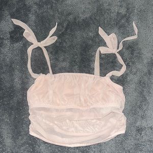 Pink Abercrombie bralette